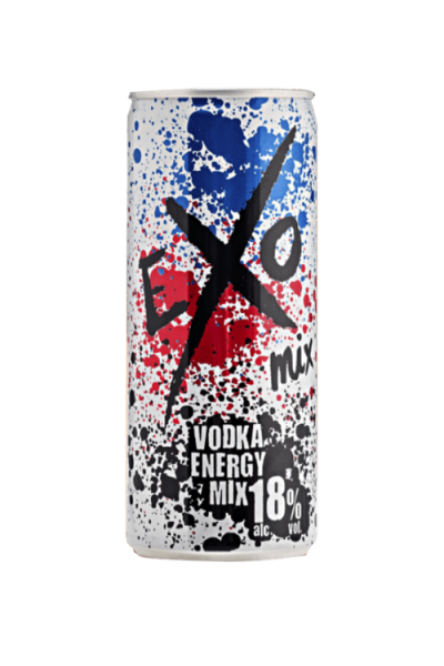 Exo Vodka Energy 25cl Can