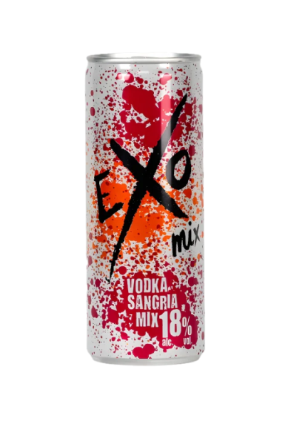 Exo Vodka Sangria 25cl Can