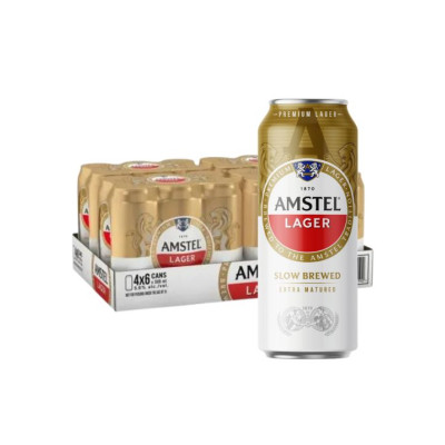 Amstel 50cl Can x24