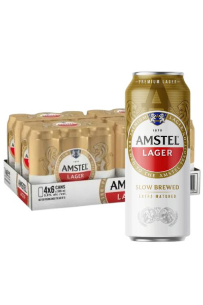 Amstel 50cl Can x24