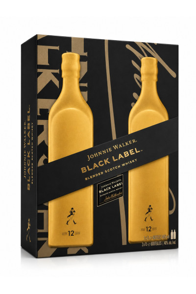 Johnnie Walker Black Label Vap 2X1Ltr+20Cl