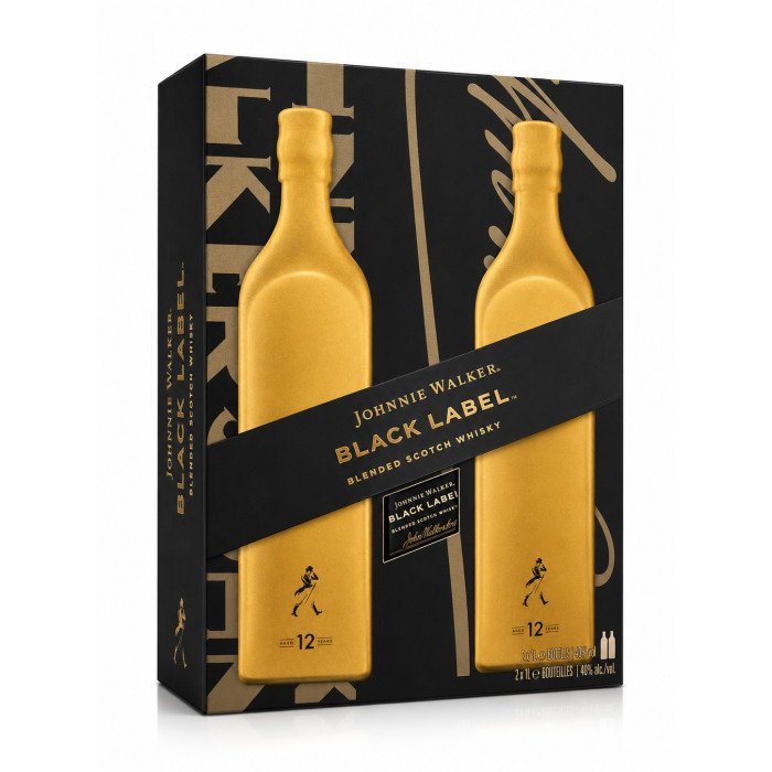 Johnnie Walker Black Label Vap 2X1Ltr+20Cl