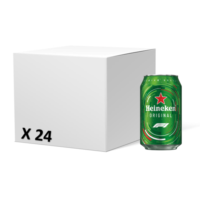 Heineken 33cl Can x24 F1 Exclusive
