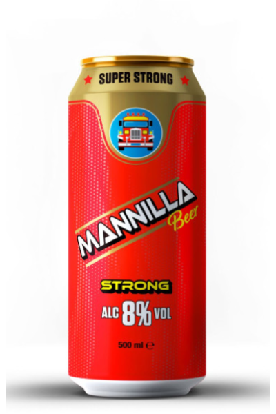 Mannilla Strong Beer 50cl Can