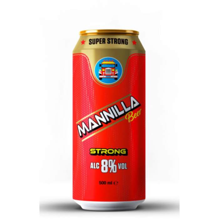 Mannilla Strong Beer 50cl Can