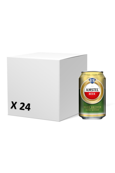 Amstel Green 33cl Can x24