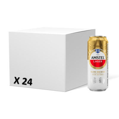 Amstel 50cl Can x24