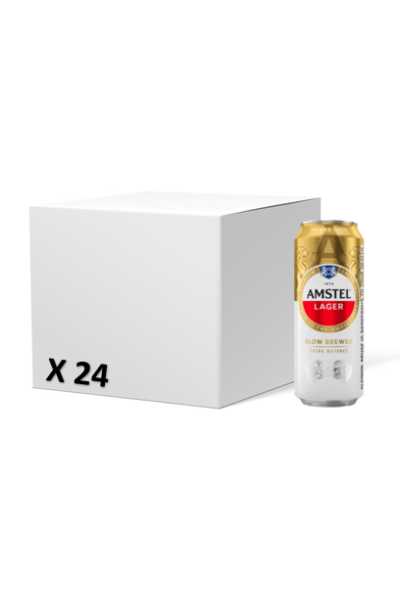 Amstel 50cl Can x24