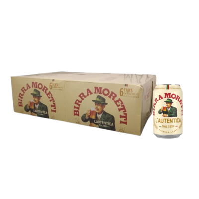 Birra Moretti 33cl Can x24
