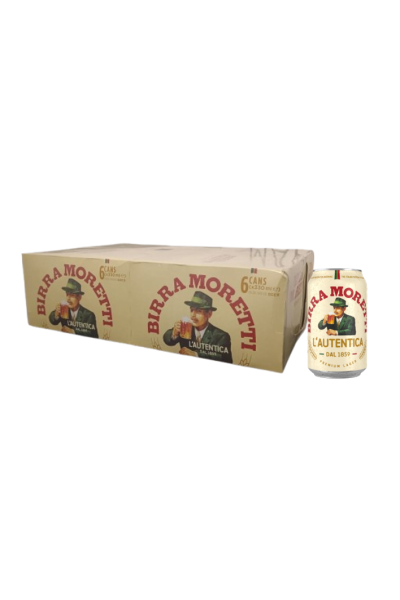 Birra Moretti 33cl Can x24