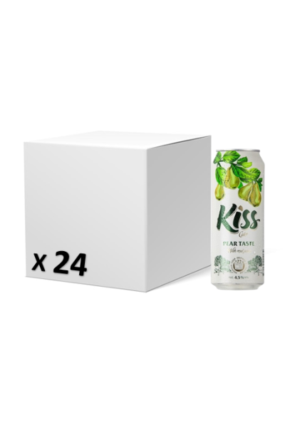 Kiss Cider Pear 50cl Can x24