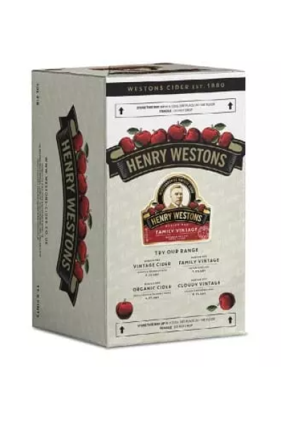 Henry Westons Family Vintage Bag In Box 10L