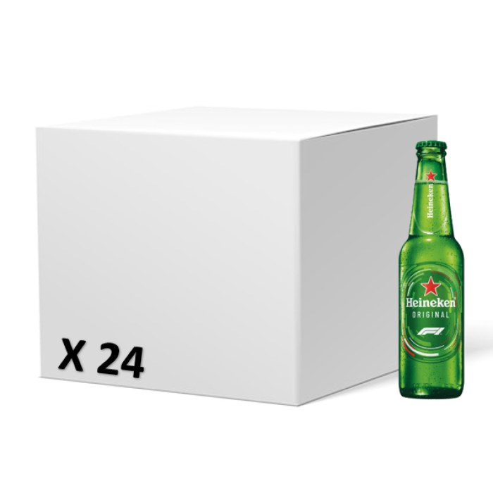 Heineken 33cl Bottle x24 F1 Exclusive