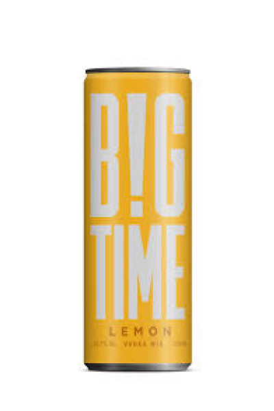Big Time Vodka Mix Lemon 25cl Can