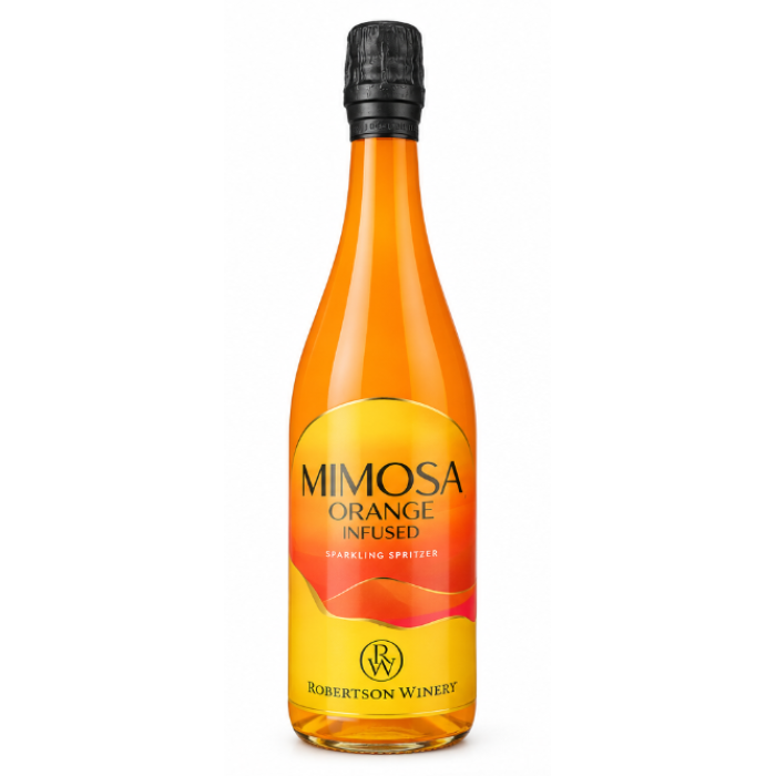 Robertson Sparkling Spritzer  Orange Mimosa 75 Cl Bottle 