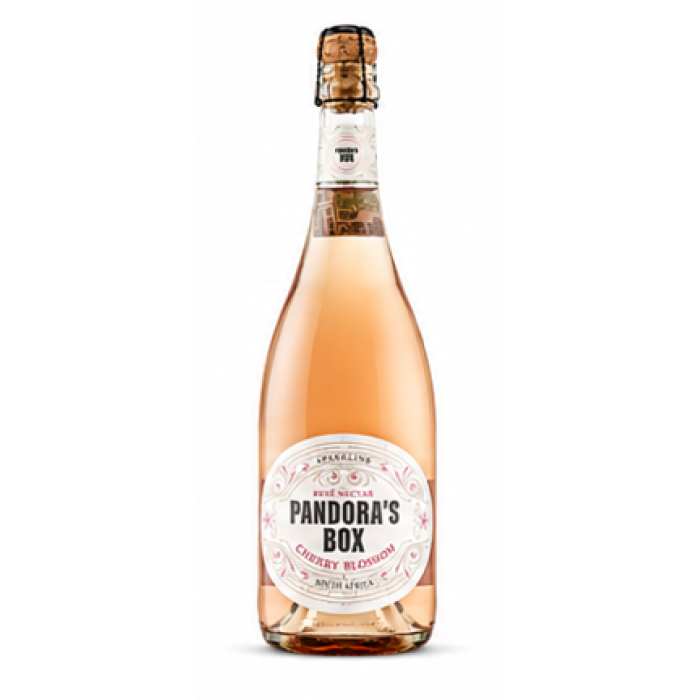 Cherry Blossom Pandora's Box Sparkling Brut Rose, Western Cape 75 Cl