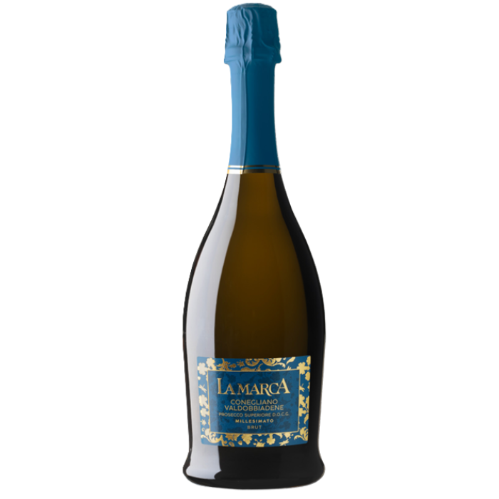 La Marca Prosecco Spumante DOCG Con Valdobbiadene Cuvee Brut 75cl Bottle