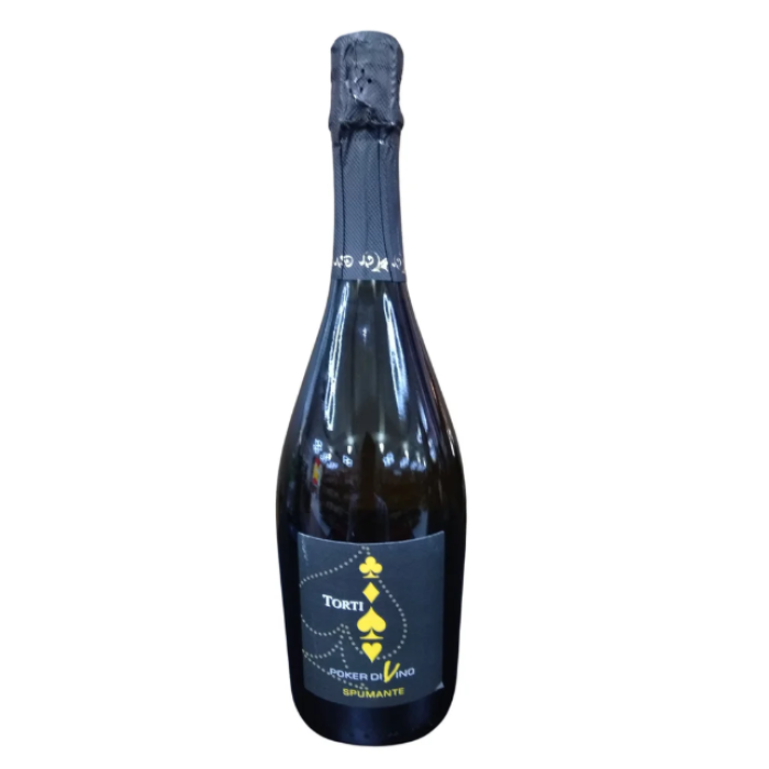 Torti Poker Divino Spumante 75cl Bottle