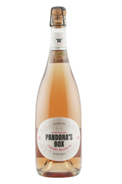 Cherry Blossom Pandora's Box Sparkling Brut Rose, Western Cape 75 Cl