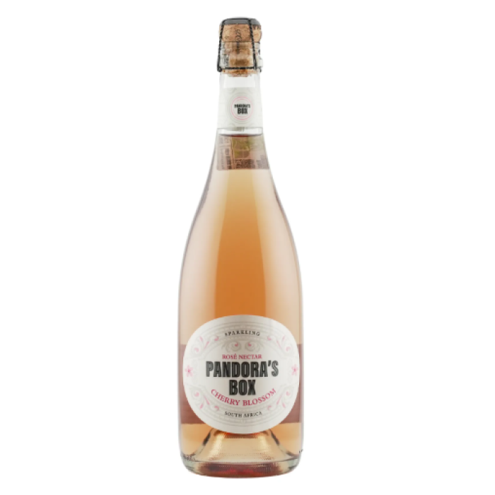 Cherry Blossom Pandora's Box Sparkling Brut Rose, Western Cape 75 Cl