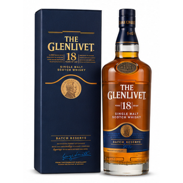 Glenlivet 18Yo Malt Whisky 70Cl Bottle