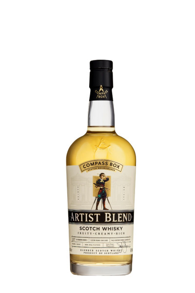 Compass Box  Artist Blend Blended Scotch Whisky Scotland 70 Cl Bottle