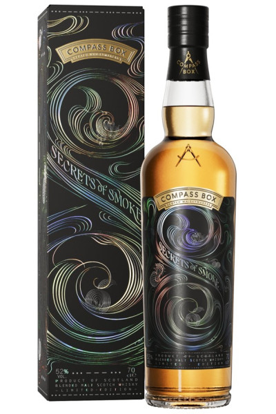 Compass Box Secrets Of Smoke  Limited Edition Blended Malt Scotch Whisky  70 Cl Bottle