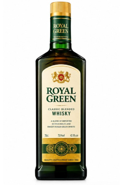 Royal Green Classic Blended Whisky 75Cl