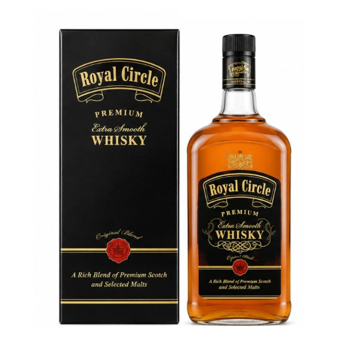 Royal Circle Whisky 1L With Mono Carton 1Ltr Bottle 