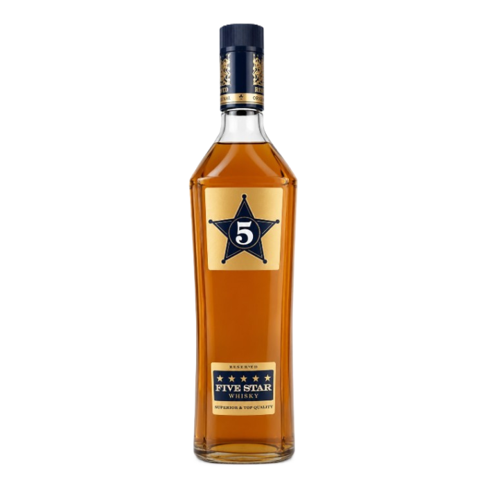 Regents Five Star Whisky 75cl Bottle