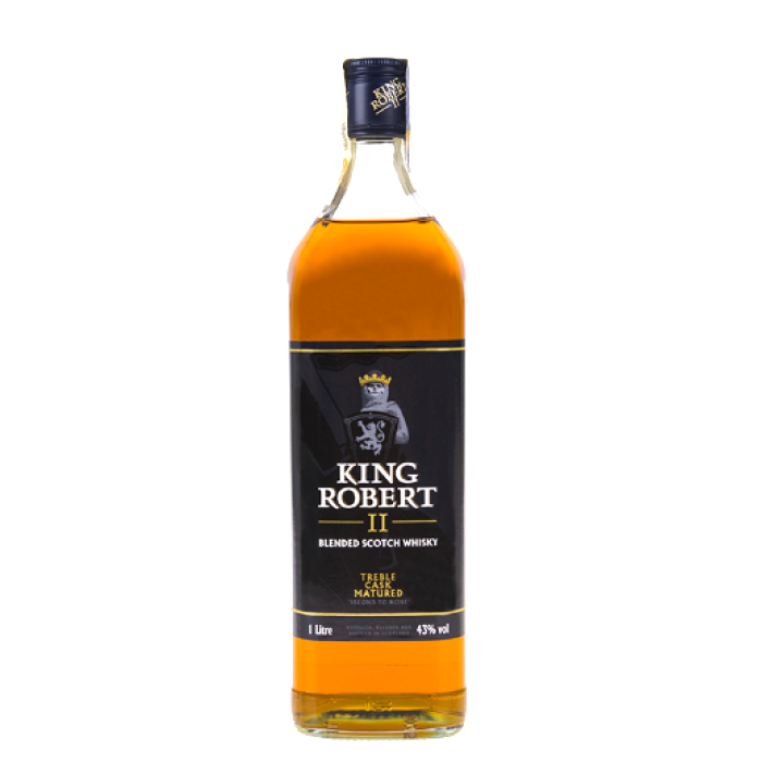 King Robert Blended Scotch Whisky 1 Litre Bottle