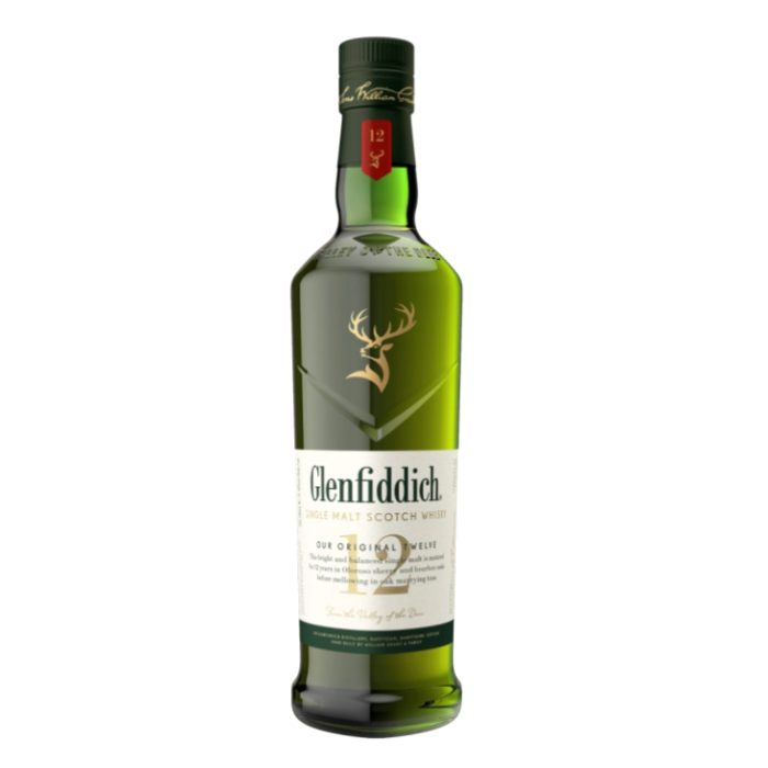 Glenfiddich 12 Year Old 70cl Bottle