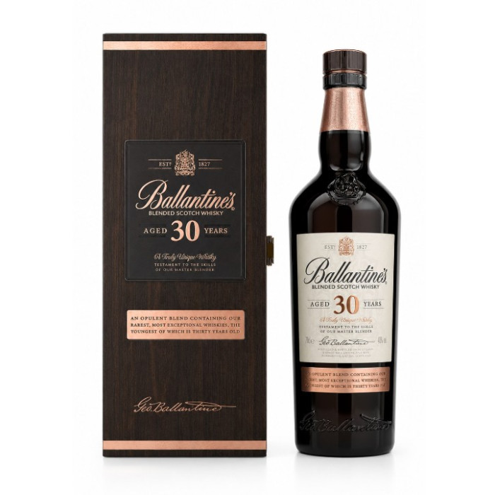 Ballantines 30 Year Old 70cl Bottle