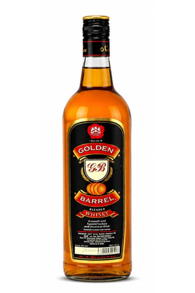Golden Barrel Whiskey 75 Cl Bottle