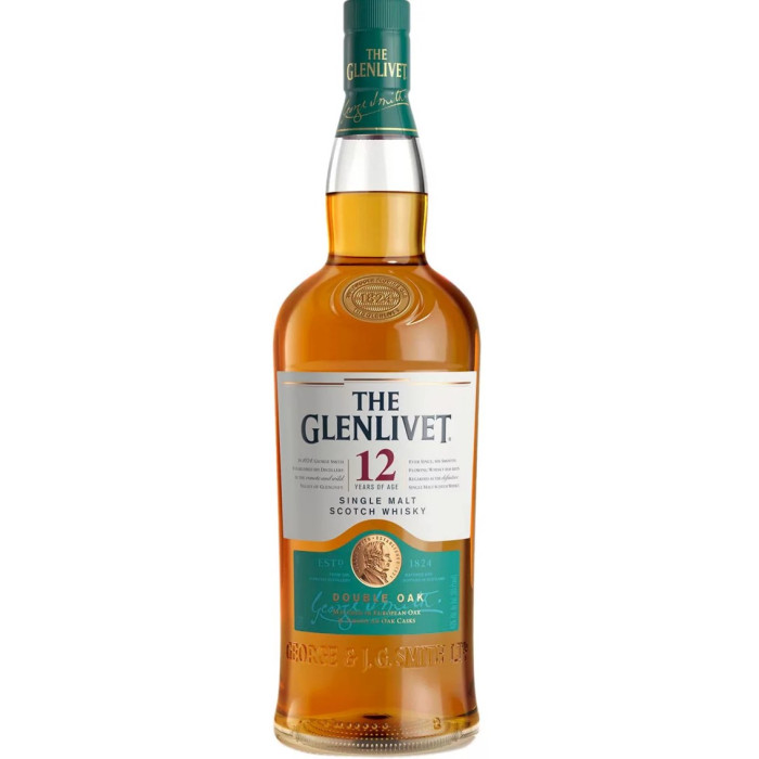 The Glenlivet 12 Year Old 1L Bottle