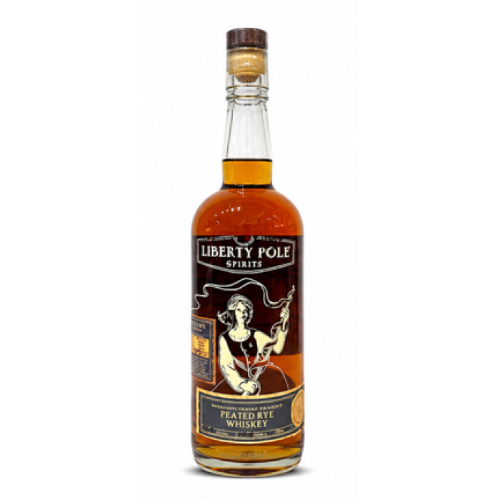 Liberty Pole Peated Rye Whiskey 75cl Bottle