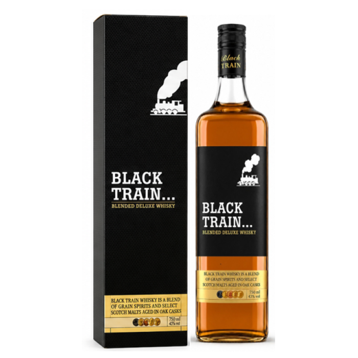 Black Train Whisky 75cl Bottle