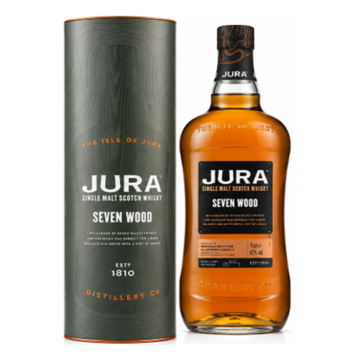 Isle Of Jura Seven Wood Single Malt 70Cl