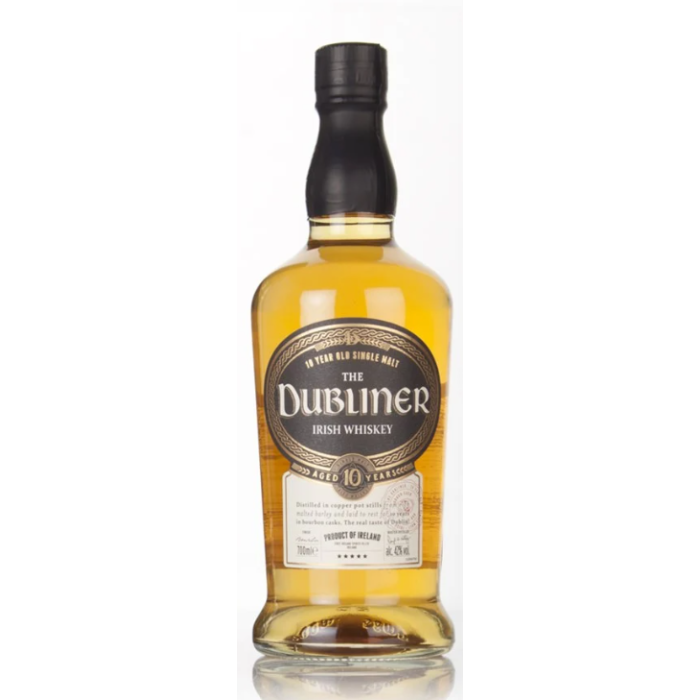 The Dubliner 10 Year Old Irish Whiskey 1L Bottle