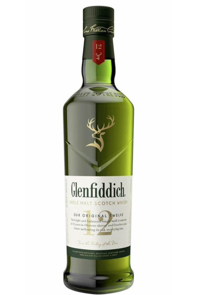 Glenfiddich 12 Year Old 1 Litre Bottle