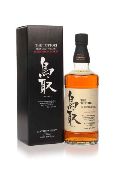 Matsui Tottori Bourbon Barrel Whiskey 70cl Bottle