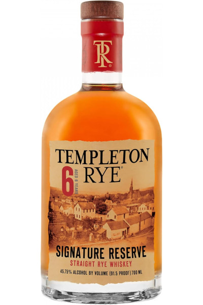 Templeton Rye 6 Year Old 70cl Bottle