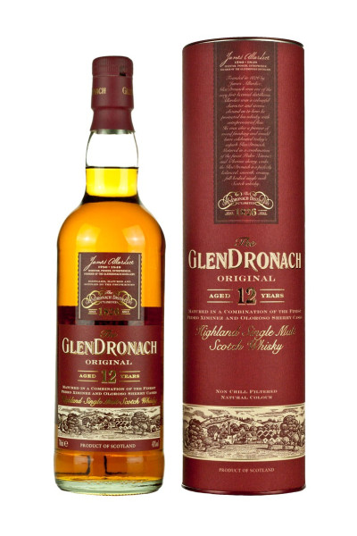 Glendronach 12 Year Old 70cl Bottle