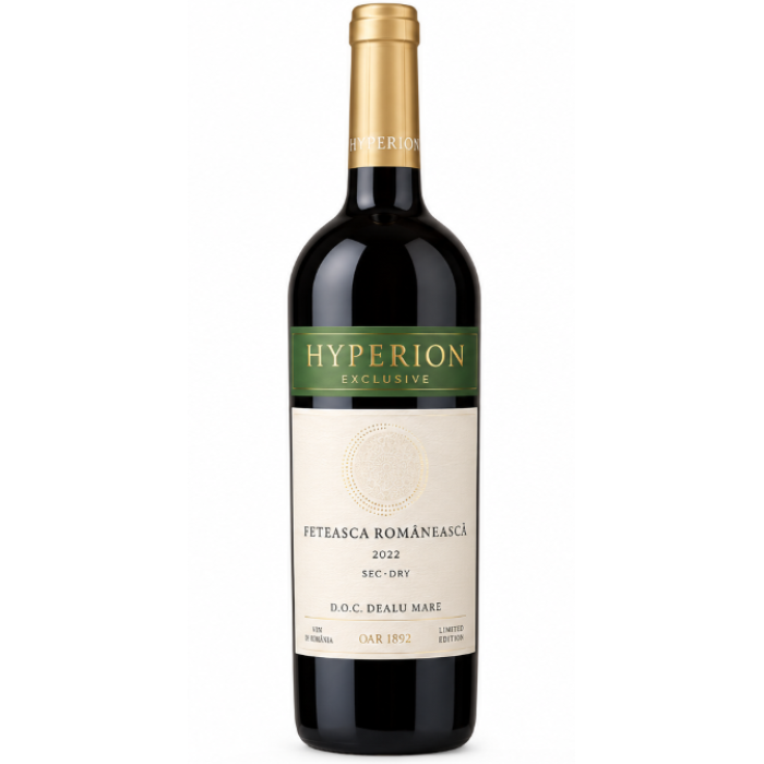 Hyperion Exclusive Tamaioasa Romaneasca DOC 75 Cl Bottle