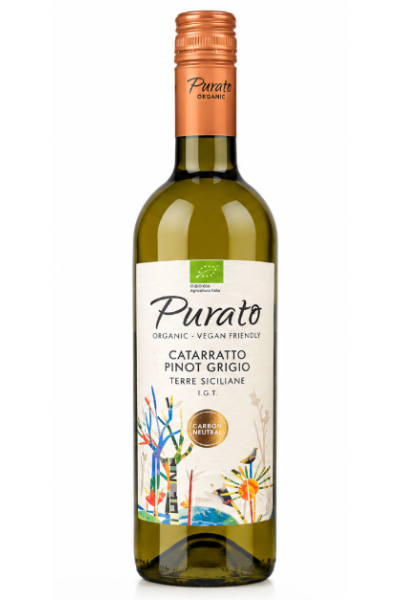 Purato Catar Pinot Gri Terre 75 Cl Bottle 