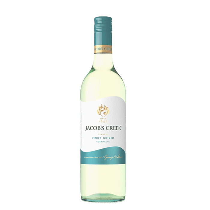 Jacobs Creek Pinot Grigio 75Cl Bottle
