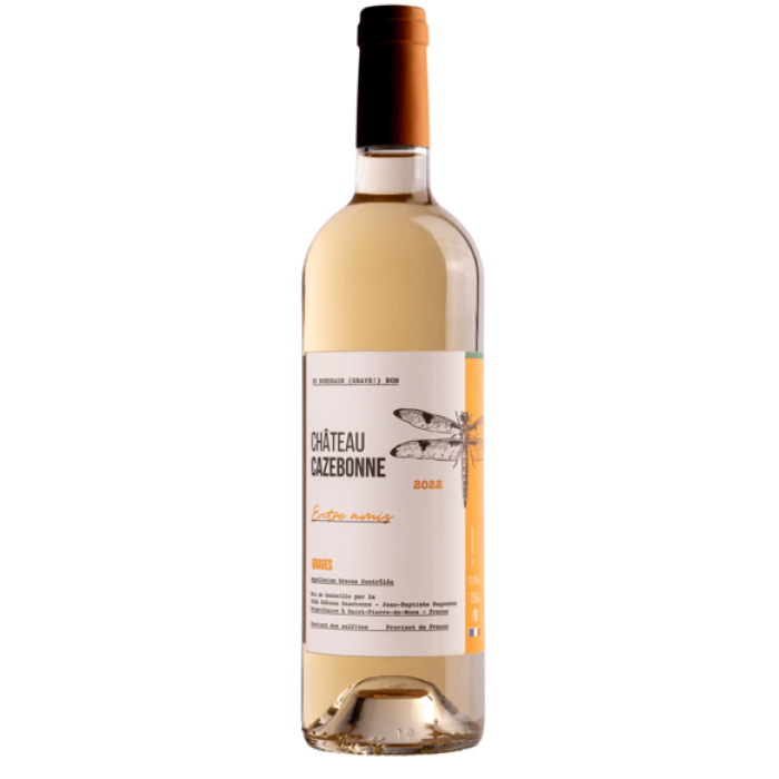Chateau Cazebonne Entre Amis Blanc, Graves, Bordeaux 75Cl Bottle
