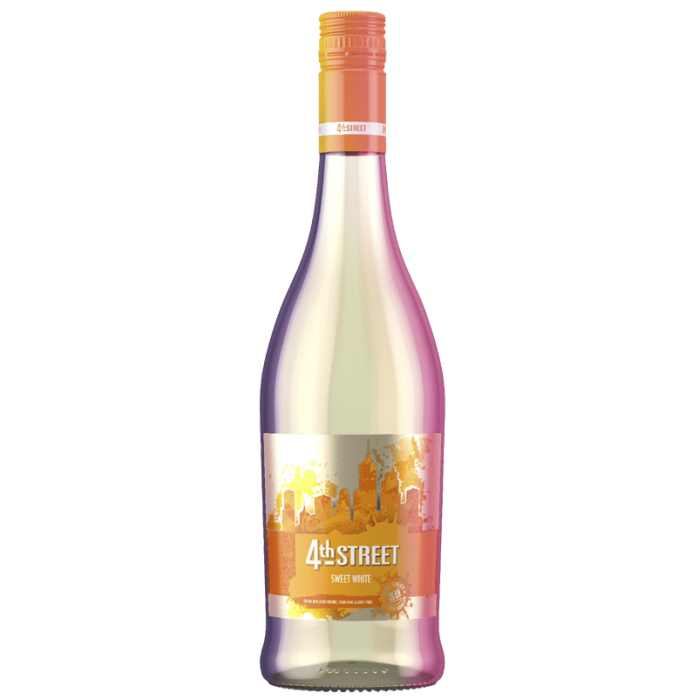 4th Street Natural Sweet White 75cl Bottle