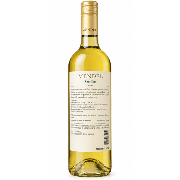 Mendel Semillon, Mendoza 75cl Bottle