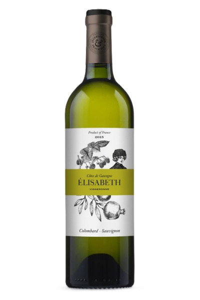 Elisabeth Colombard-Sauvignon, IGP Cotes de Gascogne, Haut Marin 75Cl Bottle - Compare prices in UAE